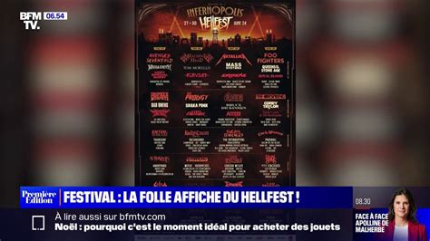 Metallica Foo Fighters Le Hellfest D Voile Les Artistes L Affiche