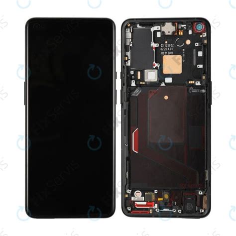 OnePlus 9 Pro LCD Displej Dotykové Sklo Rám Black OLED FixServis