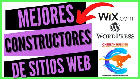 Descubre Mejores Plataformas Para Crear P Ginas Web