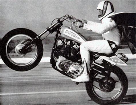 Discovery Channel Documenting The Life Of Daredevil Evel Knievel