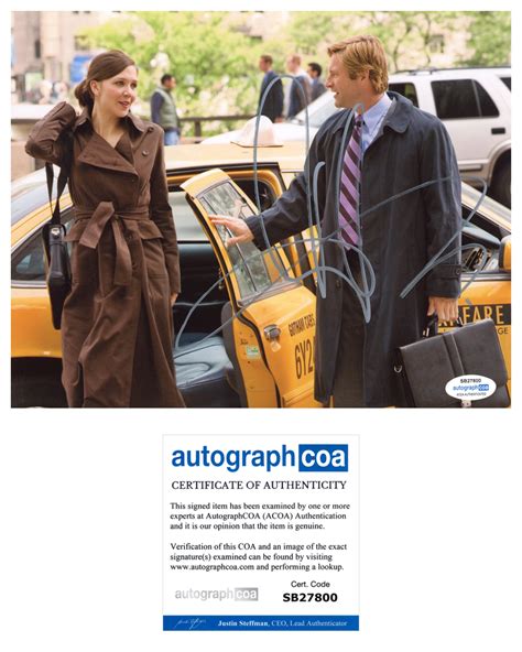 Aaron Eckhart Dark Knight Batman Signed Autograph 8x10 Photo ACOA ...