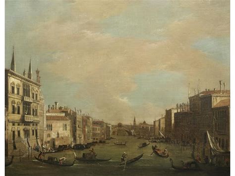 The Grand Canal Venice Looking North East From The Palazzo Balbi To