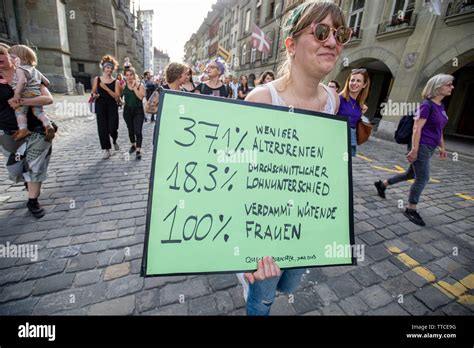 The Frauenstreik Womens Strike Brought Record Numbers Of Women To