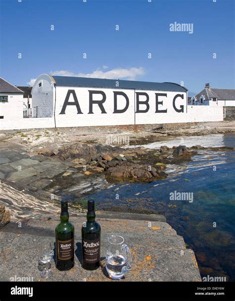 Ardbeg Distillery, Islay Stock Photo - Alamy