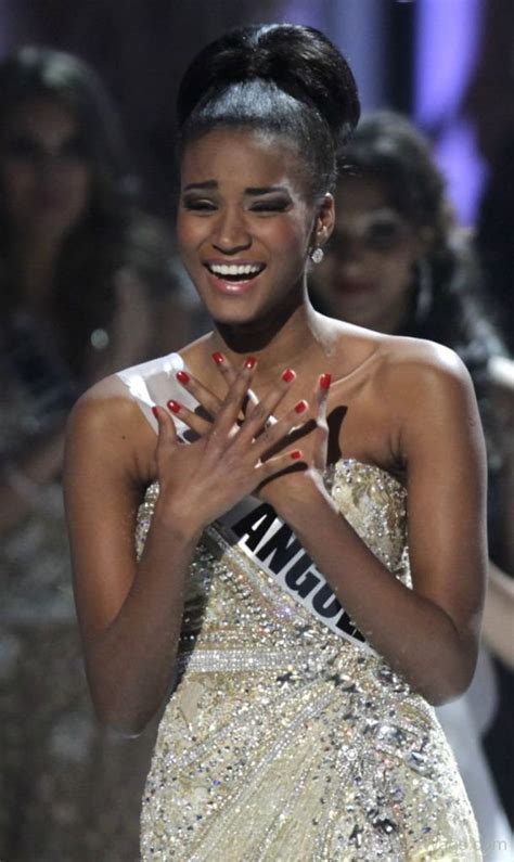 Leila Lopes Winning Miss Universe Title Super WAGS Hottest Wives