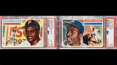 Vintage Baseball Cards Blind Reveal Of A PSA Submission 1956 Topps