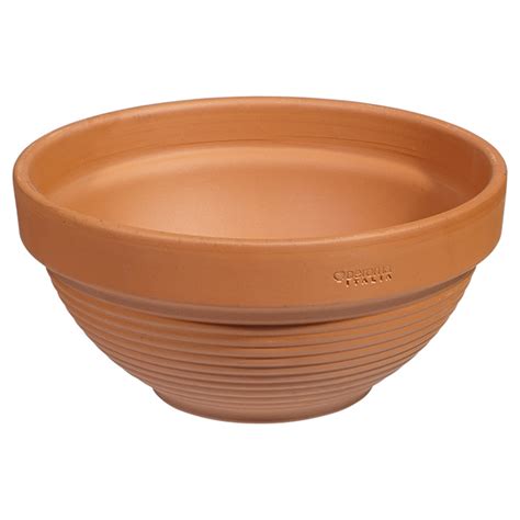 Deroma Clay Bowl Ciotola 23 cm Terracotta 072201 Réno Dépôt