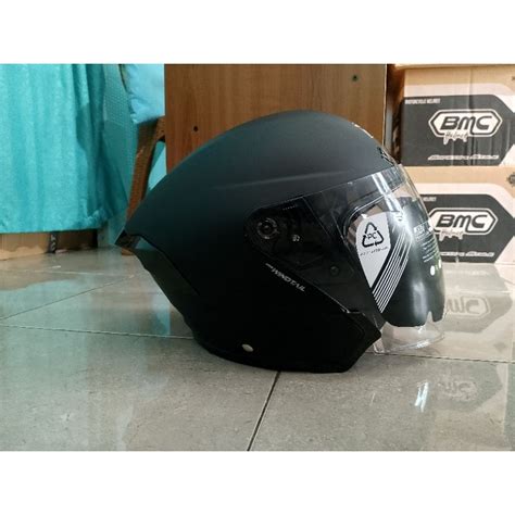 Jual HELM RSV NEW WINDTAIL SOLID BLACK MATT ORIGINAL Shopee Indonesia