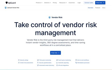 Top Vendor Risk Management Tools