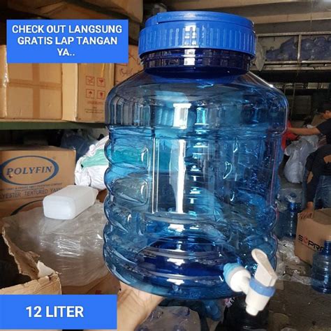 Jual MURAH GALON KERAN 12 LITER GALON AIR TEBAL GALON KERAN BIRU