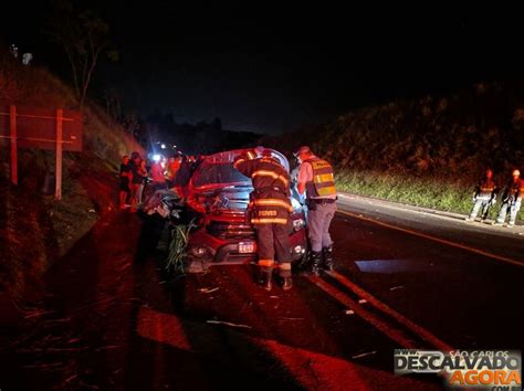 Acidente Deixa Quatro Pessoas Feridas Na Sp Entre S O Carlos E