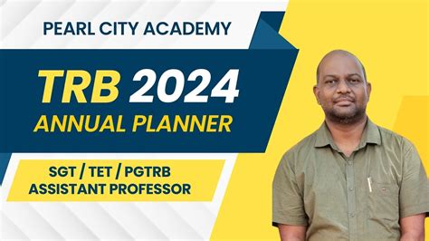 Trb Annual Planner Sgt Tet Pgtrb Assistant Professor