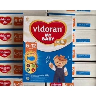 Jual Vidoran My Baby Susu Formula Bayi 6 12 Bulan 350 Gr Shopee