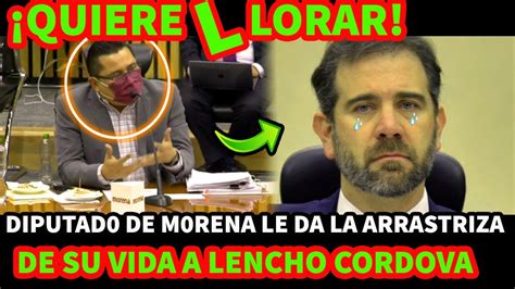 Enc Ntr Naz En El Ine Diputado De Morena Le Da La Arrastriza De Su