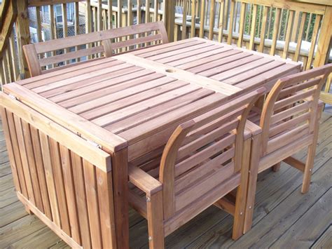 20 Ikea Wood Patio Set DECOOMO