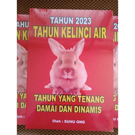 Jual Buku Cap Jie Shio Buku Ramalan Tahun Tahun Kelinci Air Suhu