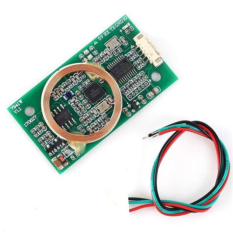 Dc V Rfid Reader Wireless Module Uart Pin Khz Mhz Card