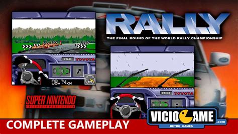 🎮 Network Q Rally Super Nintendo Complete Gameplay Youtube