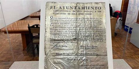 Lista la Exposición de Documentos Históricos De la Independencia al