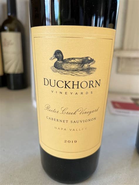 Duckhorn Vineyards Cabernet Sauvignon Rector Creek Vineyard Usa