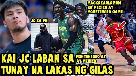 Kai Sotto At Jc Maglalaro Laban Sa Montenegro At Mexico Dito Na Ba