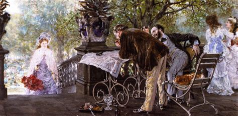 Planing A Journey Painting Adolph Von Menzel Oil Paintings