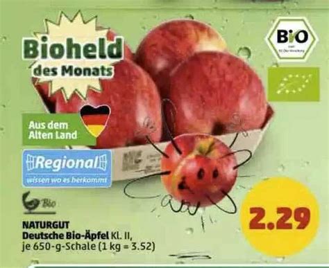 Naturgut Deutsche Bio äpfel Angebot bei Penny 1Prospekte de