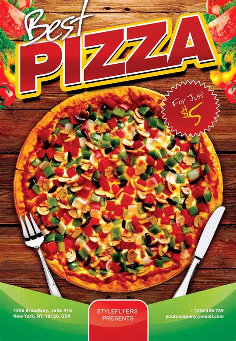 Best Pizza Ad Flyer By Styleflyers On Deviantart