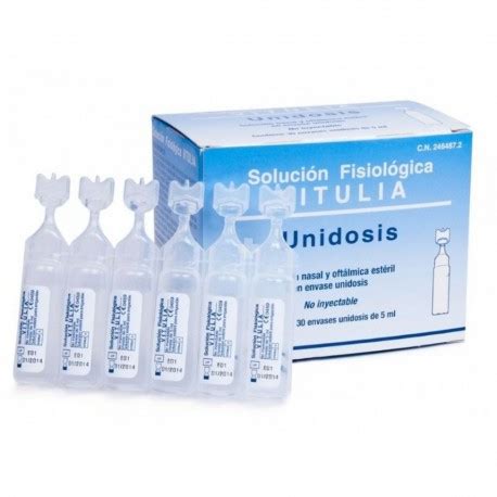 SUERO FISIOLÓGICO 5 ml monodosis C 30 UNID Producsan Mèdics S L