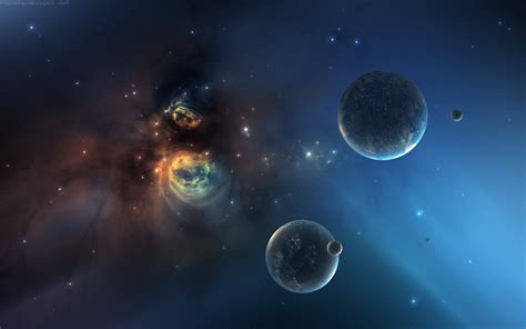 space Art, Planet, Nebula Wallpapers HD / Desktop and Mobile Backgrounds