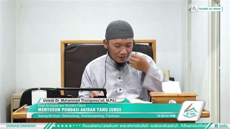 Kitab Al Irsyad Ilaa Shohihil I Tiqod MENYUSUN PONDASI AKIDAH YANG