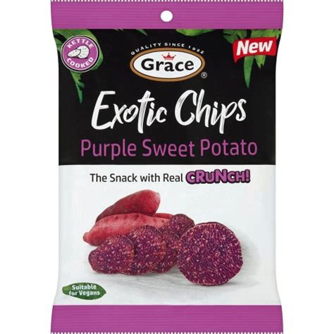 Grace Purple Sweet Potato Exotic Chips G Compare Prices Where