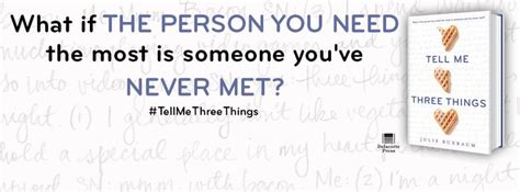 A Book With The Title Tell Me What If The Person You Need Is The Most