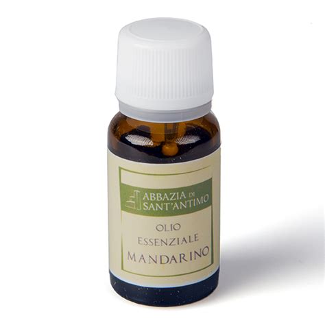 OLIO ESSENZIALE MANDARINO 10ml Abbazia Di Sant Antimo