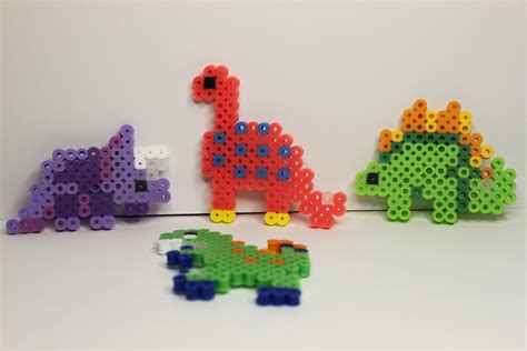 Dinosaur Perler Bead Patterns