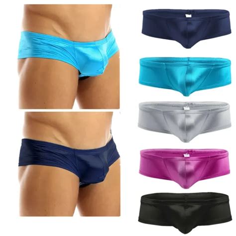 SEXY HERREN BOXER Shorts Ausbuchtung Pouch Low Rise Bikini Slip