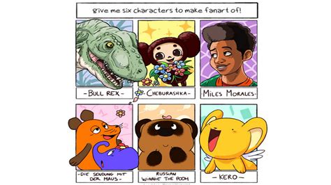 Six Fanarts Know Your Meme