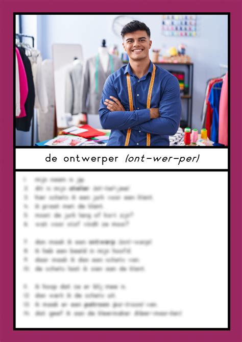 Leestekst De Ontwerper M Leesteksten Nl