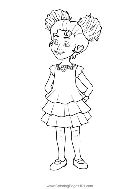 Fancy Nancy Clancy Coloring Coloring Pages