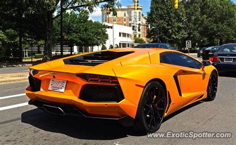 Lamborghini Aventador spotted in Charlotte, North Carolina on 08/31/2014