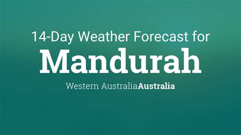 Mandurah, Western Australia, Australia 14 day weather forecast