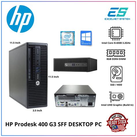 Hp Prodesk 600 G1 Small Form Factor Sff Desktop Computers And Tech Desktops On Carousell