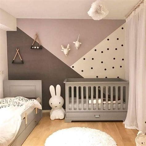 La chambre de bébé mixte avec tapis Les plus belles chambres de bébé