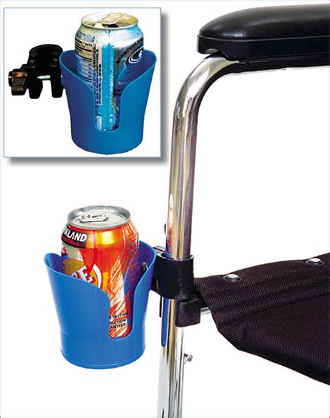 Deluxe Wheelchair Cup Holder