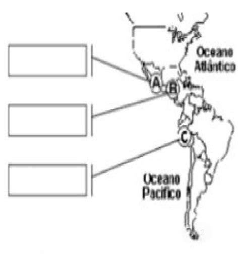 Observe O Mapa E Indique Os Povos Pr Colombianos Que Viviam Nas