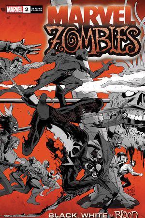 Marvel Zombies Black White Blood 2023 2 Variant Comic Issues