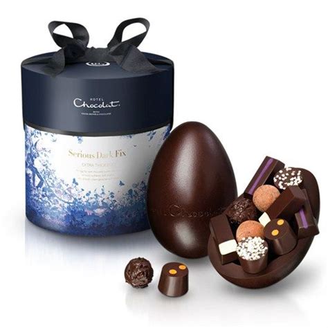 Hotel Chocolat Serious Dark Fix Extra Thick Easter Egg Hotel