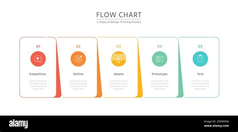 Business Flow Chart Design Vector Infographic Label Design Template