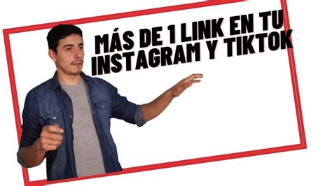 Cómo poner varios links en tu perfil de Instagram o tiktok YouTube