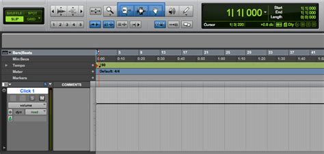 How To Create And Configure A Click Track In Pro Tools